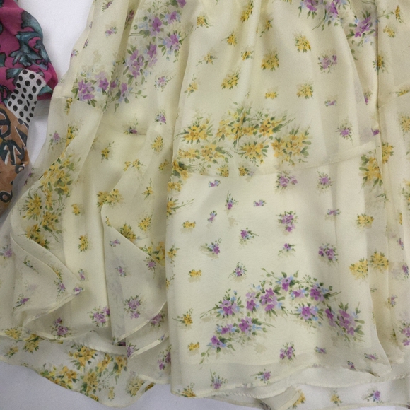 New Steve Madden Yellow Floral Dress XL - Picture 3 of 13